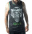 SULLEN CLOTHING JUNGLE FEVER ROCK TIGER FLORAL PUNK TATTOO INK TATTED TANK TOP