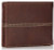 TIMBERLAND SPORTZ QUAD BROWN GENUINE LEATHER CREDIT CARD BIFOLD MENS WALLET