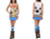 TOY STORY 1 2 3 I AM WOODY DOLL SHERIFF JUNIORS COSTUME TANK TUNIC DRESS S-XXL