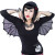 KREEPSVILLE 666 BAT WING MOON WINGS BATS HOODED JUNIORS TUNIC TOP SHIRT S-XXL KREEPSVILLE 666 BAT WING MOON WINGS BATS HOODED JUNIORS TUNIC TOP SHIRT S-XXL