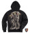 OG ABEL CLOTHING 2 OF A KIND URBAN CARDS PUNK INK TATTOO BLACK ZIP HOODIE S-3XL
