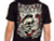 Lucky 13 Whiskey And Tears Skull Pipe Smoking Punk Goth Tattoo T Shirt S-4Xl Lucky 13 Whiskey And Tears Skull Pipe Smoking Punk Goth Tattoo T Shirt S-4Xl