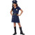 Child Police Officer Kids Cosplay Party Fun Halloween Girls Costume S-Xl 00402