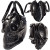 Kreepsville 666 Skull Black Purse Death Skull Skeleton Coffin Handbag Bag Kreepsville 666 Skull Black Purse Death Skull Skeleton Coffin Handbag Bag