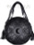Restyle Black Henna Moon Round Bag Embroidery Punk Goth Witch Purse Handbag Restyle Black Henna Moon Round Bag Embroidery Punk Goth Witch Purse Handbag