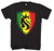 OG Abel Rasta Shield Lion Leo Strong Punk Skater Tattoo Goth Urban Shirt A0387