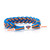 Rastaclat NBA New York Knicks Blue Orange Basketball Shoelace Bracelet RC001NYK