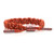 Rastaclat Crux Urban Maroon Tan Braided Shoelace Wristband Bracelet RC043CRUX