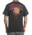 Sullen Crown of Roses Floral Punk Skull Jewels Tattoo Urban Mens Tee SCM1007