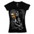 David Gonzales Art DGA Tears of a Clown Tattoo Punk Womens V Neck T Shirt S-2XL David Gonzales Art DGA Tears of a Clown Tattoo Punk Womens V Neck T Shirt S-2XL