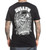 Sullen Pray For Surf Skeleton Tattoo Punk Skater Skull Cali Mens Shirt SCM1241