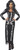Smiffy's Skeleton Costume Adult Womens Fancy Dress Halloween Costume 38873