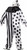 Fun World Killer Clown Circus Black White Adult Mens Halloween Costume 131514 Fun World Killer Clown Circus Black White Adult Mens Halloween Costume 131514