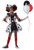 California Costumes Creepy Clown Red Balloon Child Girls Halloween Costume 00586 California Costumes Creepy Clown Red Balloon Child Girls Halloween Costume 00586