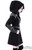 Restyle Future Goth Gothic Black Emo Punk Rocker Adult Womens Coat Jacket Restyle Future Goth Gothic Black Emo Punk Rocker Adult Womens Coat Jacket
