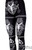 Restyle Satanic Black Punk Gothic Emo Ram Skull Pentagram Adult Womens Leggings Restyle Satanic Black Punk Gothic Emo Ram Skull Pentagram Adult Womens Leggings