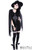 Restyle Cape Dress O-Rings Goth Rocker Emo Punk Womens Pencil Gothic Dress Restyle Cape Dress O-Rings Goth Rocker Emo Punk Womens Pencil Gothic Dress