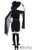 Restyle Cape Dress O-Rings Goth Rocker Emo Punk Womens Pencil Gothic Dress Restyle Cape Dress O-Rings Goth Rocker Emo Punk Womens Pencil Gothic Dress