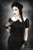 Restyle Wednesday Addams Black Punk Rocker Goth Emo Back Print T Tee Shirt Restyle Wednesday Addams Black Punk Rocker Goth Emo Back Print T Tee Shirt
