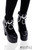 Restyle Iron Moon Cuffs Black Gothic Emo Punk Shoes Ankle Bracelets Anklets