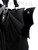 Restyle Elegant Goth Moon Bat Punk Emo Rocker NuGoth Black Hand Bag Purse Restyle Elegant Goth Moon Bat Punk Emo Rocker NuGoth Black Hand Bag Purse