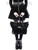 Restyle Elegant Goth Moon Bat Punk Emo Rocker NuGoth Black Hand Bag Purse Restyle Elegant Goth Moon Bat Punk Emo Rocker NuGoth Black Hand Bag Purse