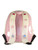 YRU Star Glitter Jems Holographic Pink Silver Womens Backpack Book Bag JEM