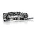 Rastaclat Asap Wristband Urban Black White Jewelry Shoelace Bracelet RC001ASAP