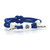 Rastaclat Knotaclat Positive Vibes Blue Shoelace Bracelet Jewelry RC025PVBL