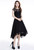No.7280 Gothic Victorian Steampunk Emo Punk Lace Rose Adult Womens Dress