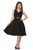 H&R London Phillippa Evening Cocktail Dress Black V-Neck Floral 1950's Style H&R London Phillippa Evening Cocktail Dress Black V-Neck Floral 1950's Style