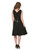 H&R London Phillippa Evening Cocktail Dress Black V-Neck Floral 1950's Style H&R London Phillippa Evening Cocktail Dress Black V-Neck Floral 1950's Style