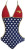 Summer '14 Wonder Woman Stars Logo 1 Piece Dc Comics Monokini Bathing Swim Suit Summer '14 Wonder Woman Stars Logo 1 Piece Dc Comics Monokini Bathing Swim Suit