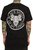 Ink Addict Black Sheep White Logo Ram Skull Family Punk Goth Tattoo Blk T Shirt