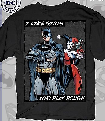 T-shirt DC Comics Harley Quinn - Motif Bombe - Noir - Neuf Sans étiquettes