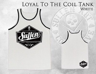 AUTHENTIC FALL '13 RARE SULLEN CLOTHING LOYAL TO THE COIL TANK TOP