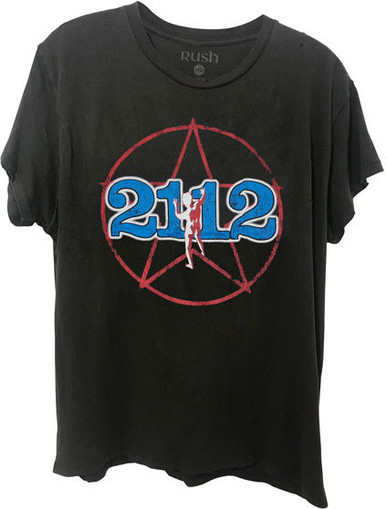Amazon.com: Rush T Shirt 2112 Starman Gold Band Logo