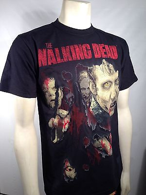 Authentic The Walking Dead Ripped Through Zombie Walker Amc T