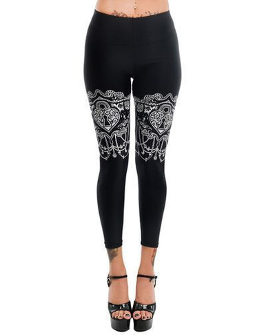 Leggings Rare COCO'S FORTUNE - Look Humide Noir à Clous - Taille S - Neuf Avec Étiquettes