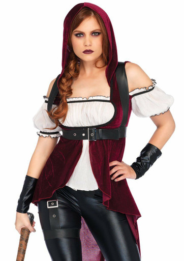 Leg Avenue Damen Plus-Size 3-teiliges Kostüm 'Deadly Huntress' – Trendiges Design Für Besondere Anlässe