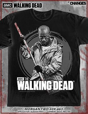 THE WALKING DEAD MORGAN TWD BLOOD DARYL RICK WALKER MICHONNE AMC T