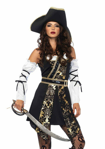 83327 Leg Avenue Katrina the Pirate Adult Womens Costume