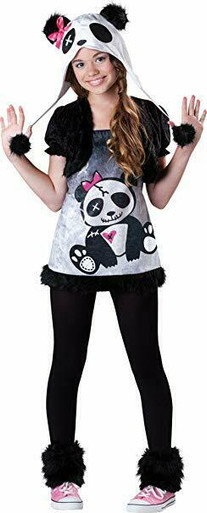 InCharacter Pandamonium Kawaii Panda Cute Tweens Girls Halloween Costume  CT18039