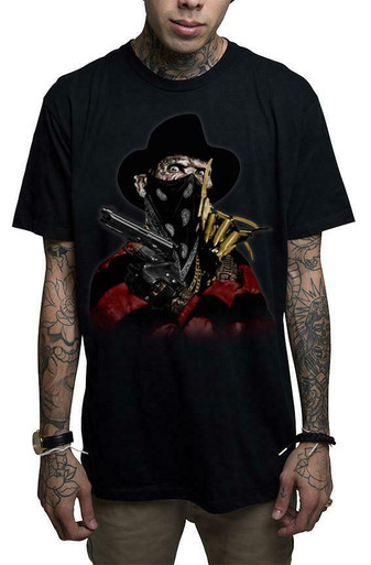 ELM ST TATTOO tshirt Mens Fashion Tops  Sets Tshirts  Polo Shirts  on Carousell