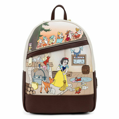 coach disney snow white backpack - 12" Mini Snow White Backpack Purse | Snow White and the Seven Dwarfs School Supplies for Kids edition Academy backpack in Signature canvas is detailed with spooky patches from Snow White and the Seven Dwarfs Coach limited edition disney -