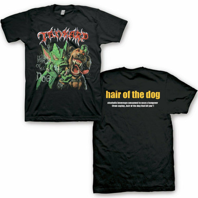 Tankard Hair of the Dog Album Cover Thrash Metal Music Band T