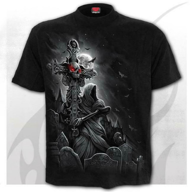Spiral Direct Grave Walker Cemetery Grim Reaper Raven Skull