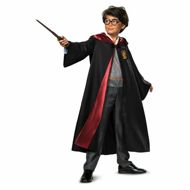 Disguise Kids' Deluxe Harry Potter Slytherin Robe Costume - Size 4-6