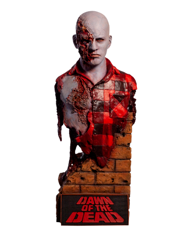 Trick or Treat Studios Dawn Of The Dead Airport Zombie Death Bust Statue  WPRL100