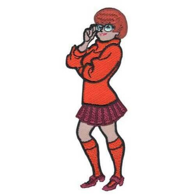 Official Scooby Doo Patch Velma Embroidered Iron on BH6 